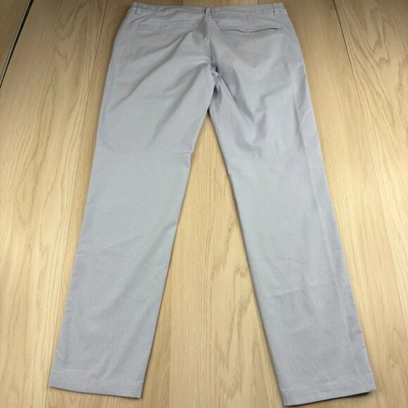 Lululemon Mens Blue ABC Classic UtilityTech Commission Slim Fit Pants Size 34 - Picture 3 of 11